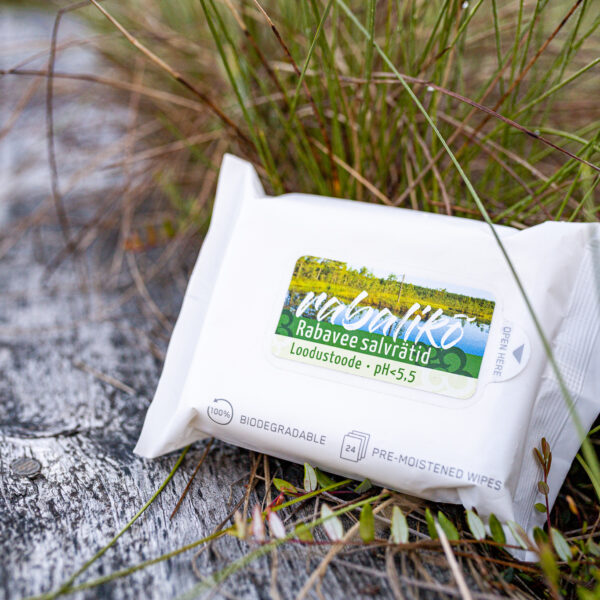 Rabalikõ Bio PeatWater wet wipes 24pcs.