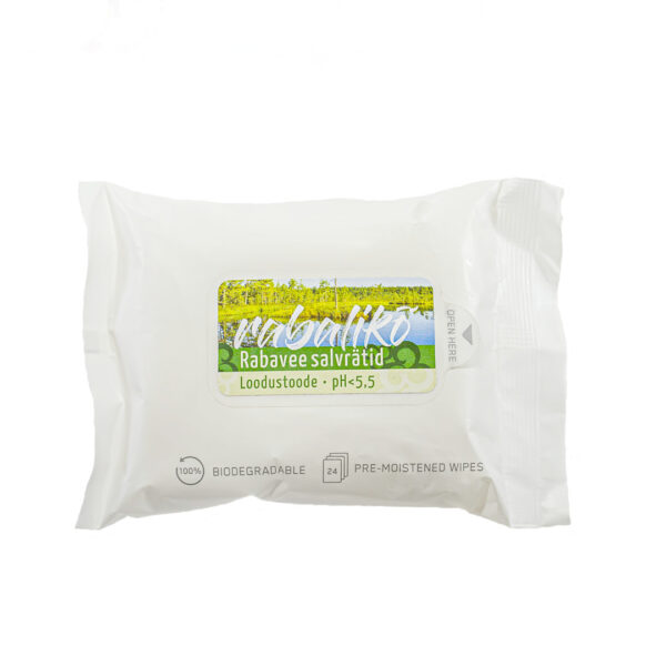 Rabalikõ Bio PeatWater wet wipes 24pcs. - Image 2
